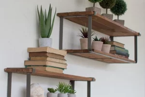 Demir Ahşap Raf Üretimi